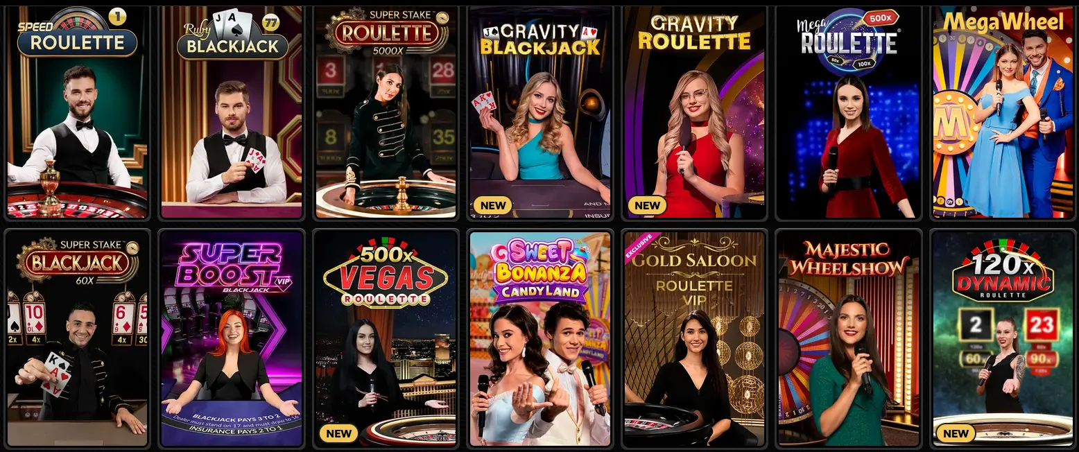live games spinsy